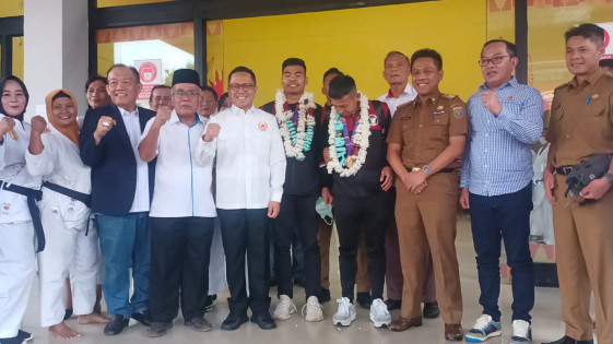 Pemprov dan DPRD Sambut Atlet Lampung Peraih Medali Sea Games