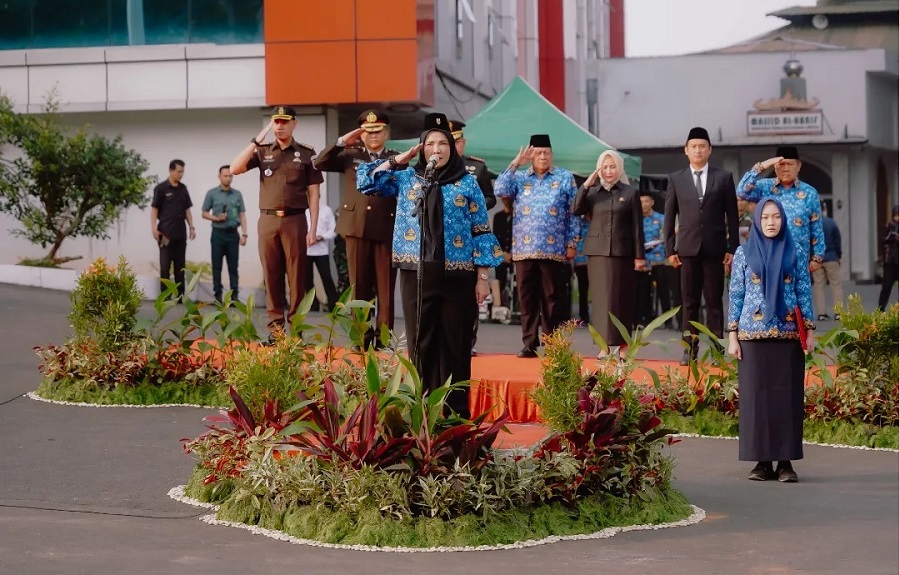 Pemerintah Kota Bandar Lampung Upacara Memperingati Hari Lahir Pancasila