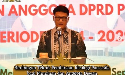 Bimbingan Teknis Pembinaan Ideologi Pancasila bagi Pimpinan dan Anggota Dewan Perwakilan Rakyat Daerah Provinsi Lampung Periode 2024-2029