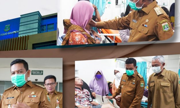 Kunjungan Gubernur Ke RSUD Banten, Direktur Pastikan Pasien Dilayani Dengan Baik